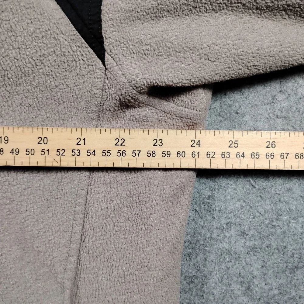 Vintage The North Face Fleece Jacket Men XL Beige Vintage 90s Made In USA Zip Up